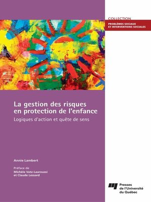 cover image of La gestion des risques en protection de l'enfance